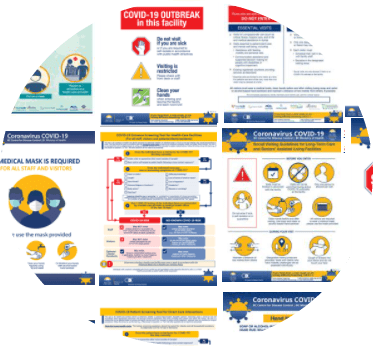 Covd safety posters