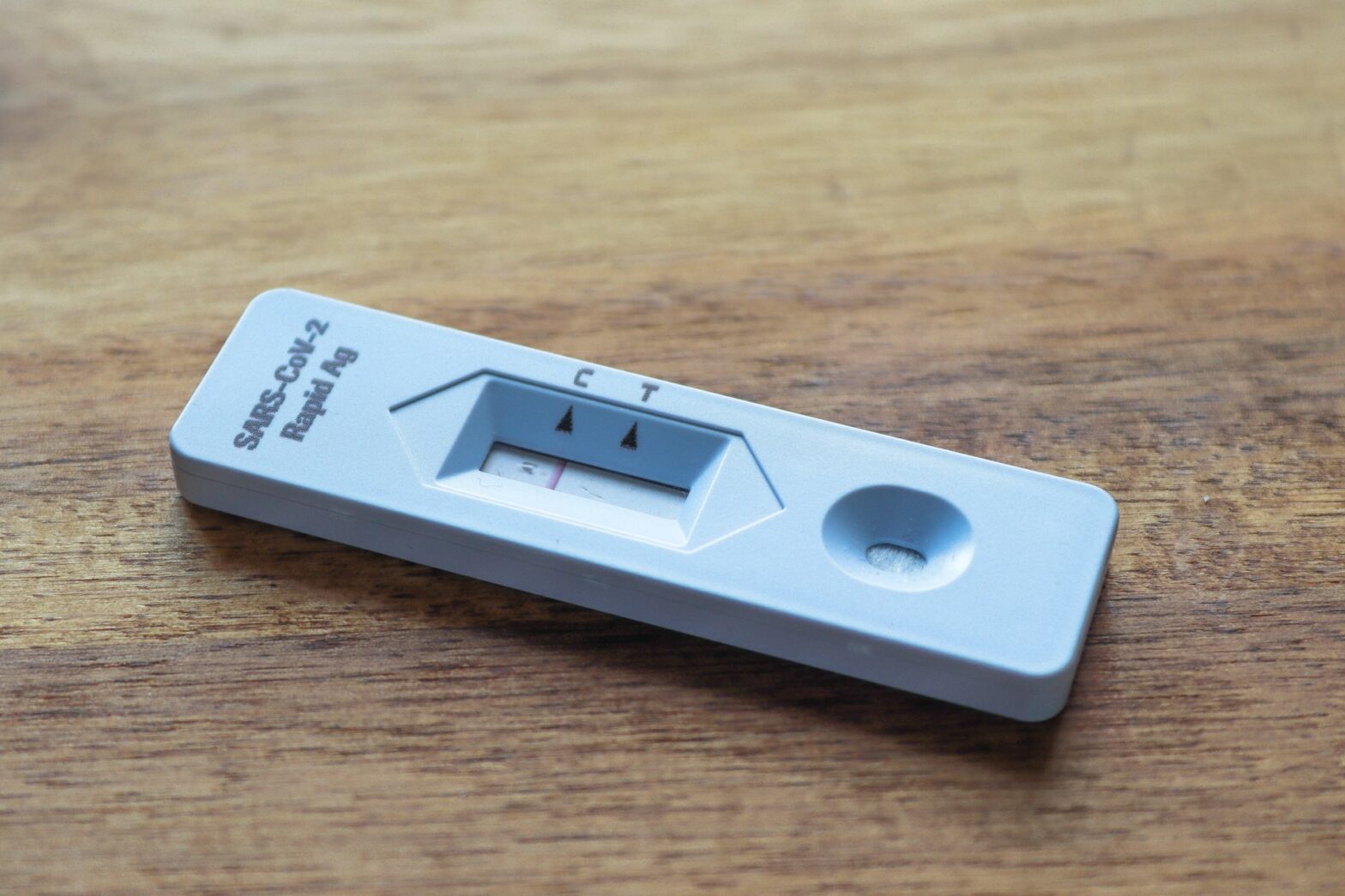 Rapid Covid test kit example